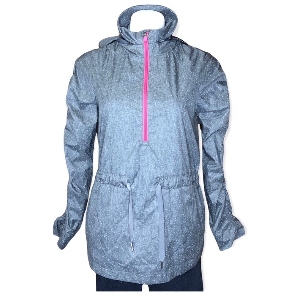 Fabletics Jacket Danielle 1/2 Zip Workout Hooded … - image 2